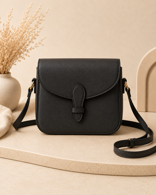 Small Two-Tone Crossbody Bag